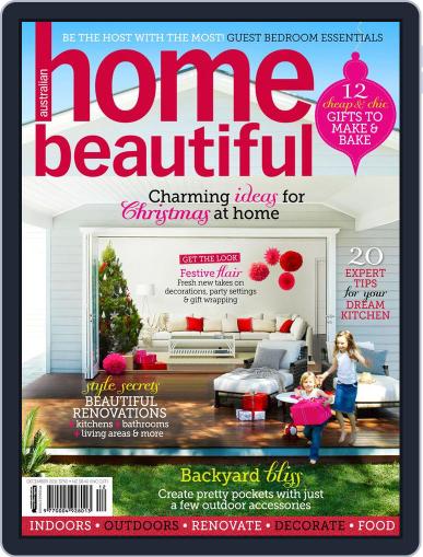 Australian Home Beautiful December 1st, 2011 Digital Back Issue Cover
