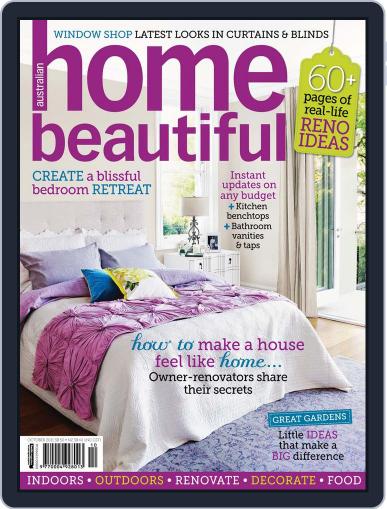 Australian Home Beautiful October 1st, 2011 Digital Back Issue Cover