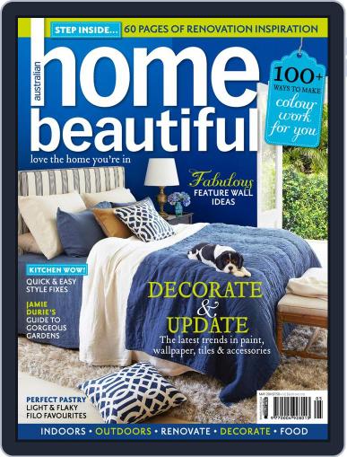 Australian Home Beautiful May 1st, 2011 Digital Back Issue Cover