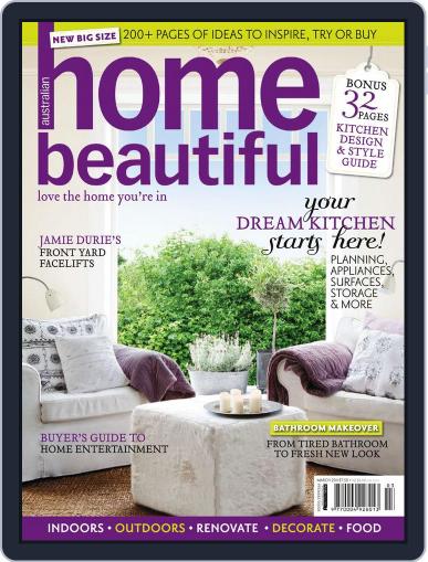 Australian Home Beautiful March 1st, 2011 Digital Back Issue Cover
