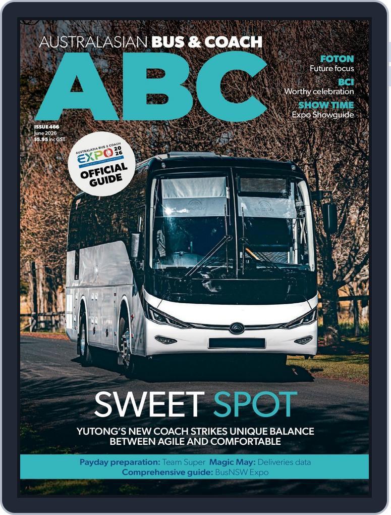 Australasian Bus & Coach (Digital) Subscription                    June 23rd, 2026 Issue
