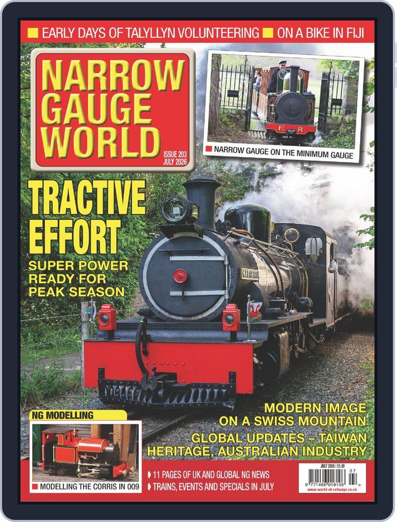 Narrow Gauge World (Digital) Subscription                    July 1st, 2026 Issue