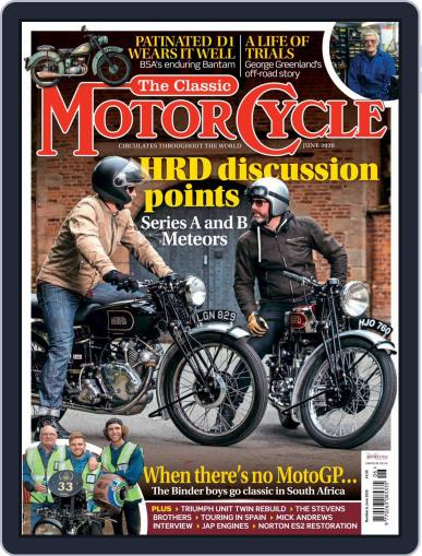 The Classic MotorCycle June 1st, 2020 Digital Back Issue Cover