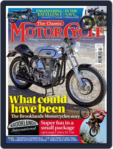 The Classic MotorCycle February 1st, 2020 Digital Back Issue Cover
