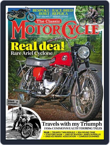 The Classic MotorCycle January 1st, 2020 Digital Back Issue Cover