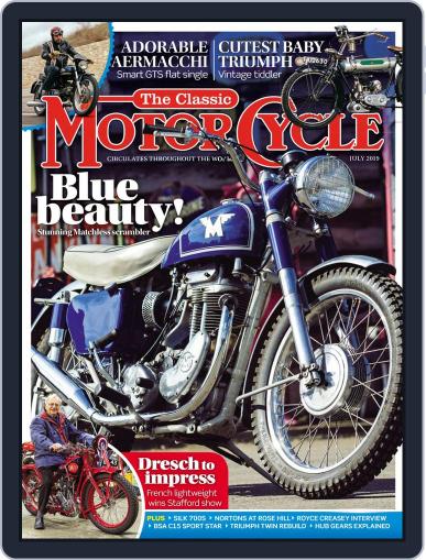 The Classic MotorCycle July 1st, 2019 Digital Back Issue Cover