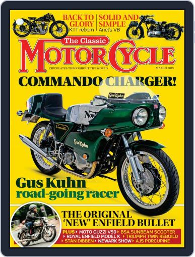 The Classic MotorCycle March 1st, 2019 Digital Back Issue Cover