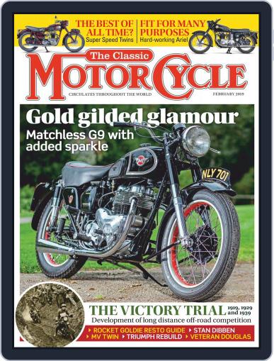 The Classic MotorCycle February 1st, 2019 Digital Back Issue Cover