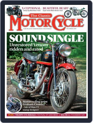 The Classic MotorCycle October 1st, 2018 Digital Back Issue Cover