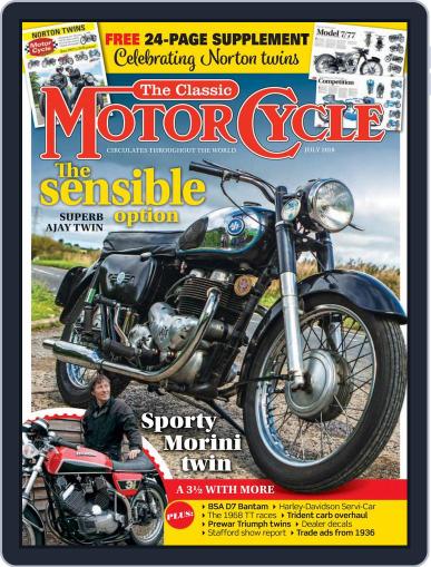 The Classic MotorCycle July 1st, 2018 Digital Back Issue Cover