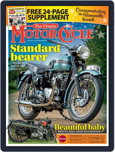 The Classic MotorCycle April 1st, 2018 Digital Back Issue Cover