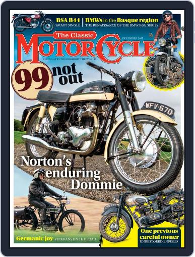 The Classic MotorCycle December 1st, 2017 Digital Back Issue Cover