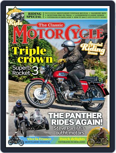 The Classic MotorCycle August 1st, 2017 Digital Back Issue Cover