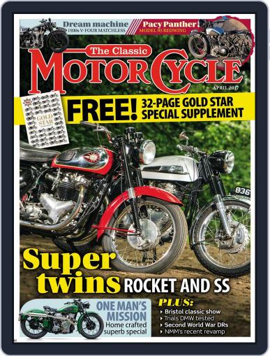 The Classic MotorCycle April 1st, 2017 Digital Back Issue Cover