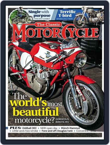 The Classic MotorCycle January 1st, 2017 Digital Back Issue Cover
