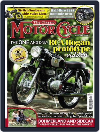 The Classic MotorCycle December 1st, 2016 Digital Back Issue Cover