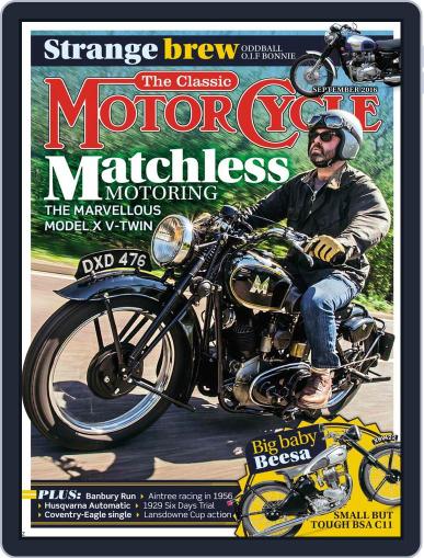 The Classic MotorCycle August 3rd, 2016 Digital Back Issue Cover