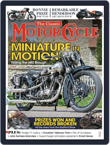 The Classic MotorCycle June 1st, 2016 Digital Back Issue Cover