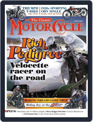 The Classic MotorCycle May 4th, 2016 Digital Back Issue Cover