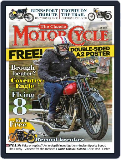 The Classic MotorCycle March 30th, 2016 Digital Back Issue Cover