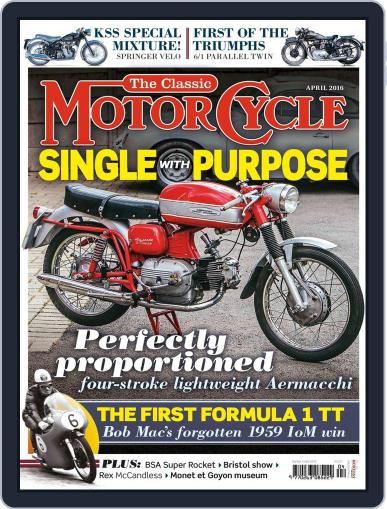 The Classic MotorCycle March 8th, 2016 Digital Back Issue Cover