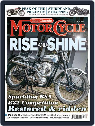 The Classic MotorCycle February 4th, 2016 Digital Back Issue Cover