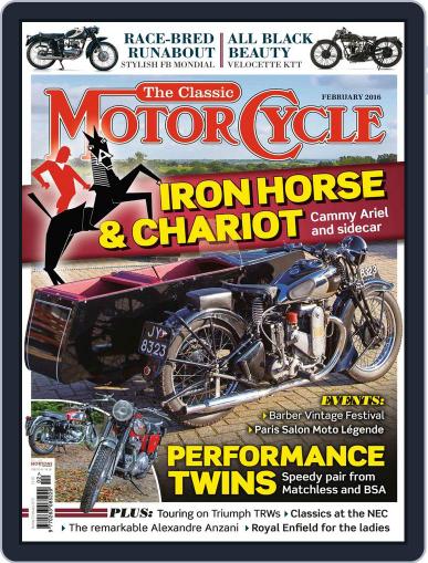The Classic MotorCycle January 6th, 2016 Digital Back Issue Cover
