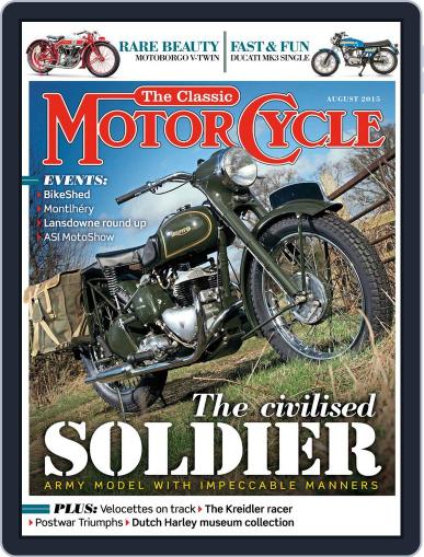 The Classic MotorCycle July 1st, 2015 Digital Back Issue Cover