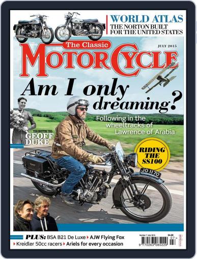 The Classic MotorCycle June 3rd, 2015 Digital Back Issue Cover