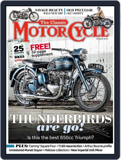 The Classic MotorCycle February 4th, 2015 Digital Back Issue Cover