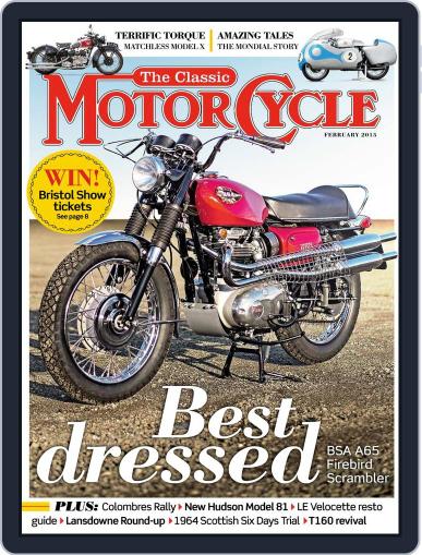 The Classic MotorCycle December 31st, 2014 Digital Back Issue Cover