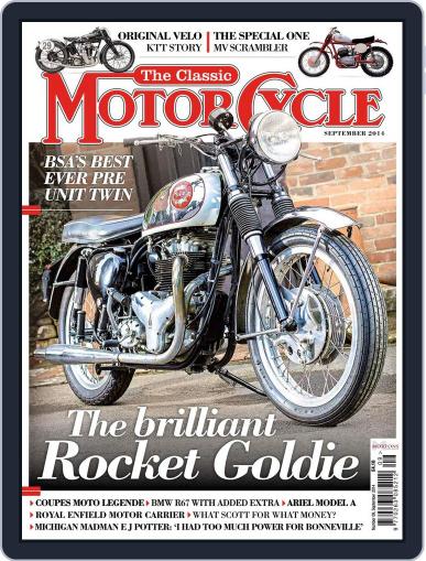 The Classic MotorCycle July 30th, 2014 Digital Back Issue Cover