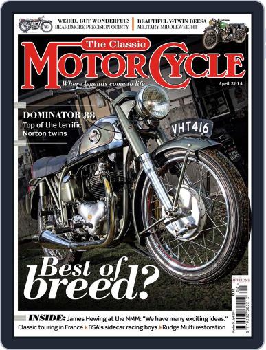 The Classic MotorCycle March 5th, 2014 Digital Back Issue Cover