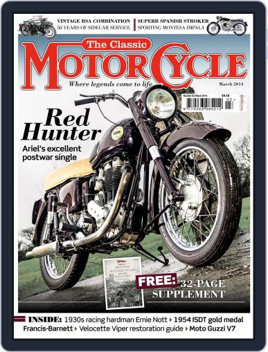 The Classic MotorCycle February 5th, 2014 Digital Back Issue Cover