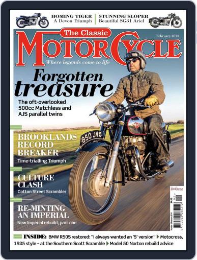 The Classic MotorCycle January 1st, 2014 Digital Back Issue Cover