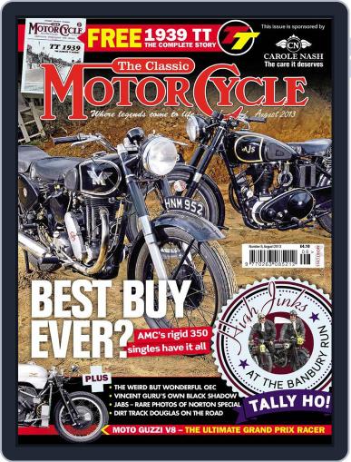 The Classic MotorCycle July 1st, 2013 Digital Back Issue Cover