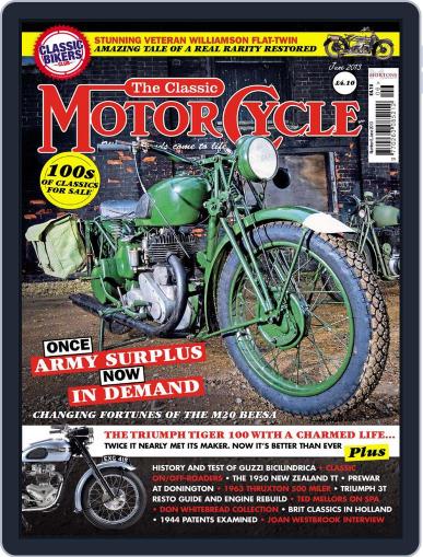 The Classic MotorCycle May 1st, 2013 Digital Back Issue Cover