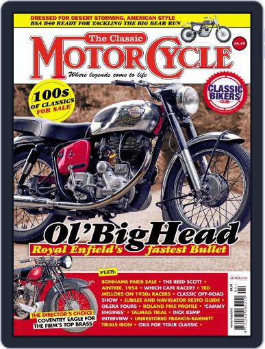 The Classic MotorCycle February 27th, 2013 Digital Back Issue Cover
