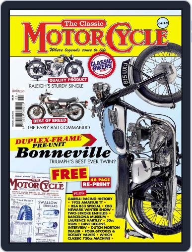 The Classic MotorCycle January 30th, 2013 Digital Back Issue Cover