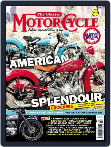 The Classic MotorCycle September 1st, 2012 Digital Back Issue Cover