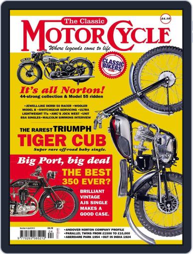 The Classic MotorCycle February 28th, 2012 Digital Back Issue Cover