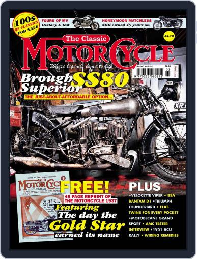 The Classic MotorCycle February 10th, 2012 Digital Back Issue Cover