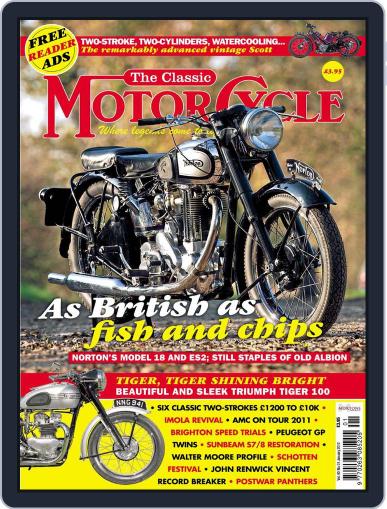 The Classic MotorCycle November 29th, 2011 Digital Back Issue Cover