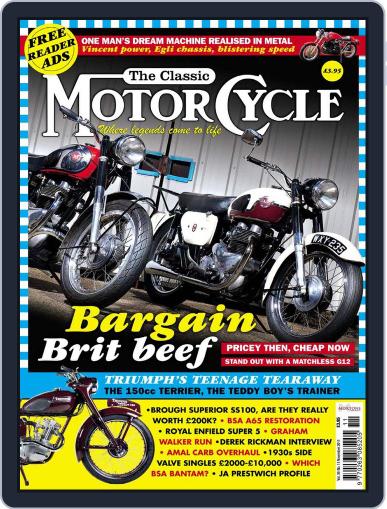 The Classic MotorCycle October 4th, 2011 Digital Back Issue Cover