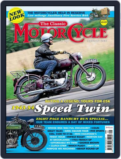 The Classic MotorCycle August 2nd, 2011 Digital Back Issue Cover