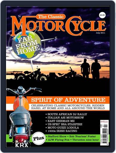 The Classic MotorCycle June 1st, 2011 Digital Back Issue Cover