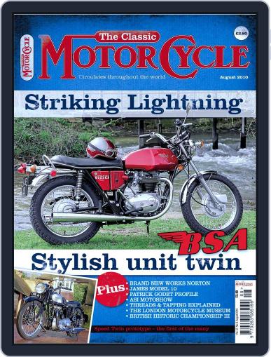 The Classic MotorCycle June 29th, 2010 Digital Back Issue Cover
