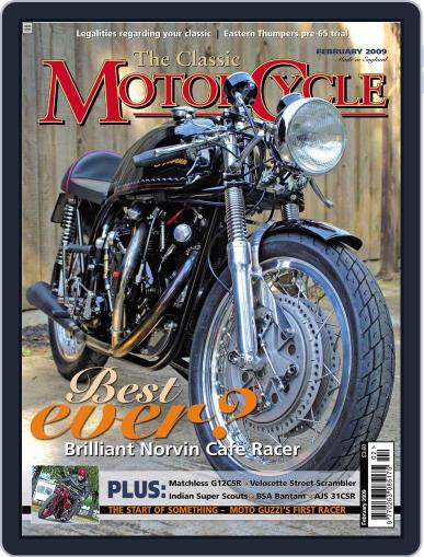 The Classic MotorCycle January 5th, 2009 Digital Back Issue Cover