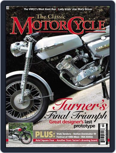 The Classic MotorCycle September 1st, 2008 Digital Back Issue Cover