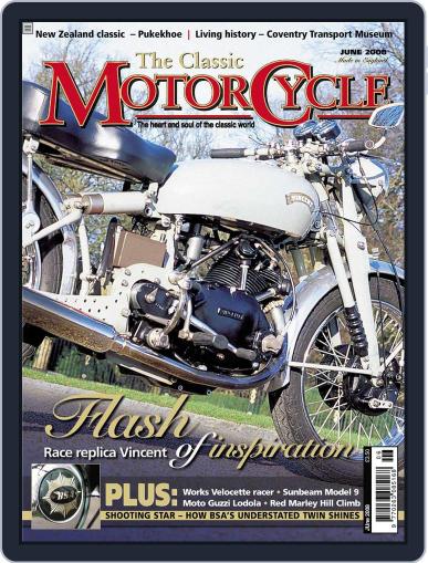 The Classic MotorCycle April 29th, 2008 Digital Back Issue Cover
